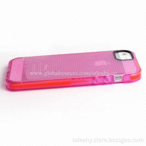 New Arrival and Large Hole Net Pattern TPU Case for iPhone 5/5S, OEM Orders are Welcome